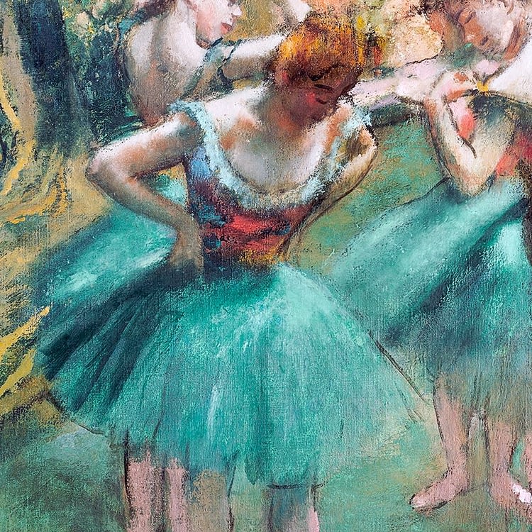 Dancers Pink and Green | Edgar Degas | 1890