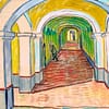 Corridor in the Asylum (1889) | Vincent Van Gogh | FREE DIGITAL DOWNLOAD