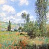 View of Vétheuil | (1880) | Claude Monet | FREE DIGITAL DOWNLOAD