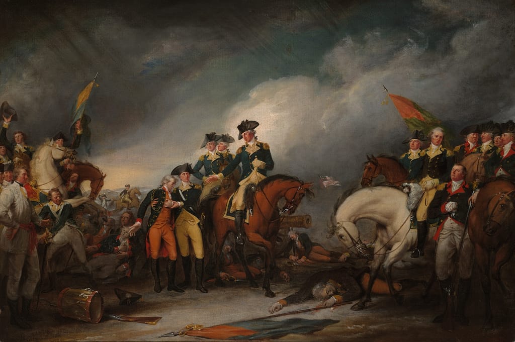 The Capture of the Hessians at Trenton December 26 1776
