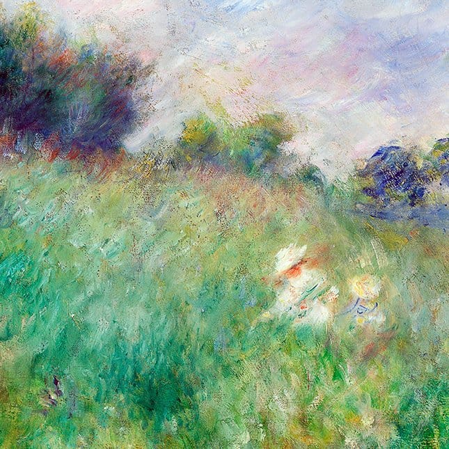 Pierre Auguste Renoir | Meadow La Prairie (1880) | FREE DIGITAL DOWNLOAD