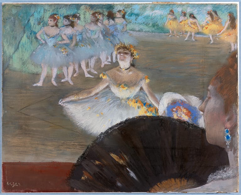 Edgar Degas Dancer with a Bouquet
