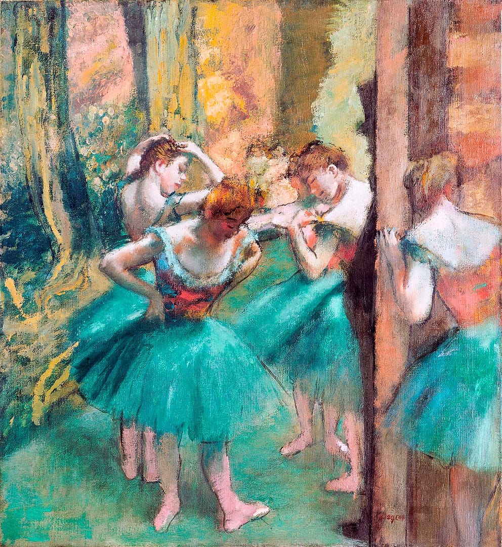 Dancers Pink and Green | Edgar Degas | FREE DIGITAL DOWNLOAD