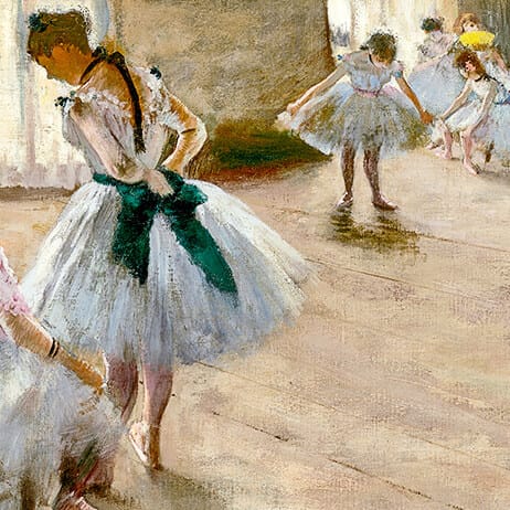 The Dance Lesson | Edgar Degas | FREE DIGITAL DOWNLOAD