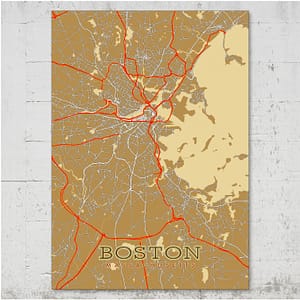 boston street map