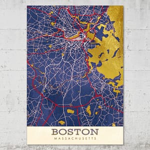 BOSTON STREET MAP